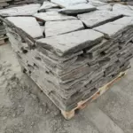 Дракон песчаник серо-зеленый галтованный 1 м³ (15-20 м²), 40-60 мм для мощения парковки